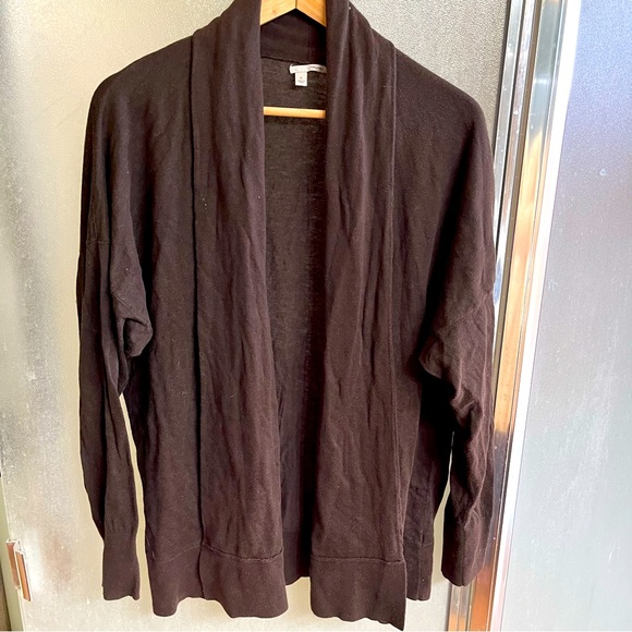 Halogen Sweaters - Halogen dark brown cardigan